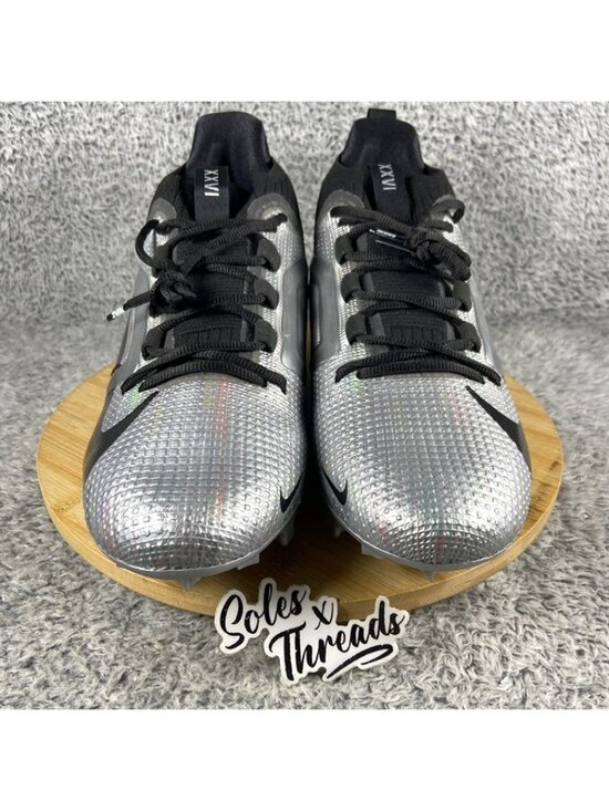 Nike Alpha Menace 4 Elite x Saquon Barkley Football Size 12 Men Metallic Silver main image 4